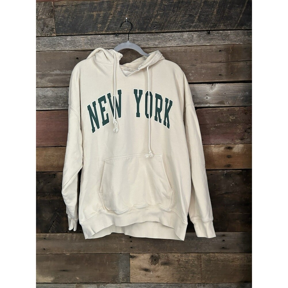 John Galt Brandy Melville Sweatshirt Zip Hoodie New York, Size OS